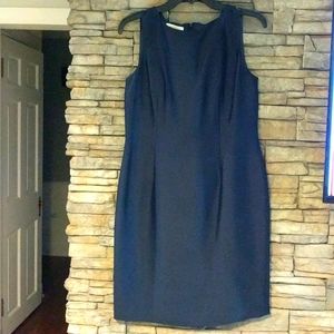 Talbots navy dress